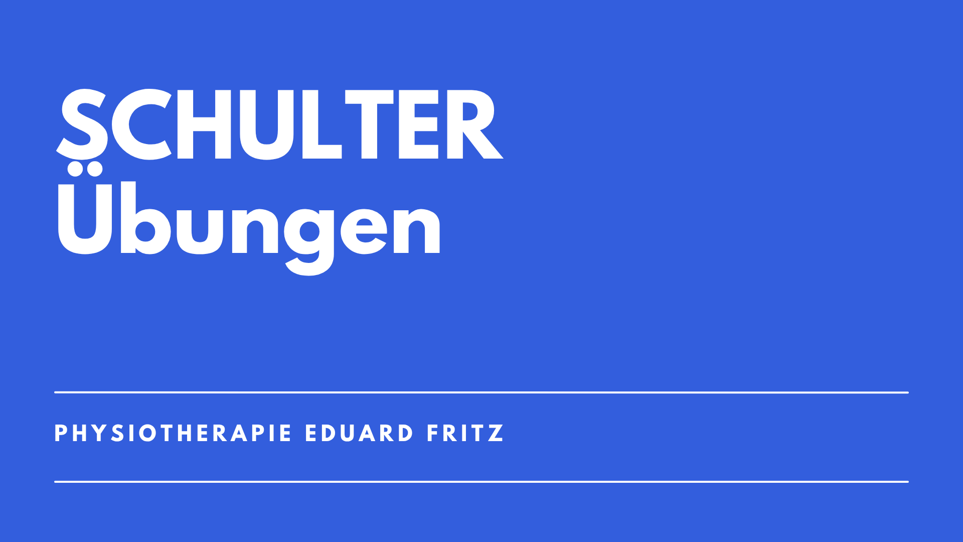 Schulterübungen Vorschau